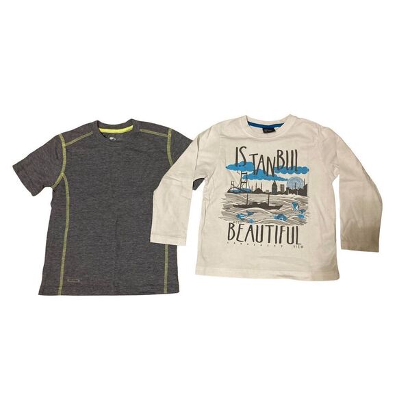 Lot of 2 LC Waikiki Long Sleeve Starters 4T Kids Spring Fall - Picture 2 of 4
